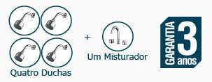 LZ3700DE-Duchas e misturadores Lorenzeti